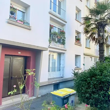 Apartman Beau T3 A Proximite Du Centre, 2 Ch, 3 Lits Breszt